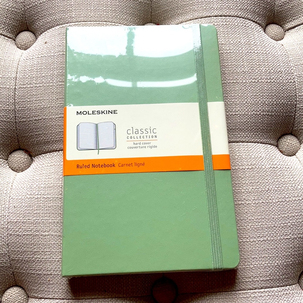 New Moleskin Journal in Plastic